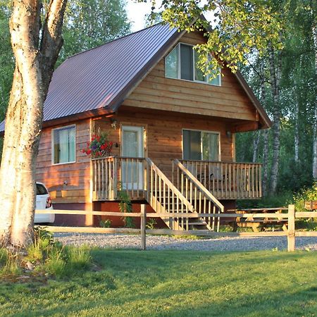 Susitna River Lodging, Riverside Cabins Talkeetna Eksteriør bilde