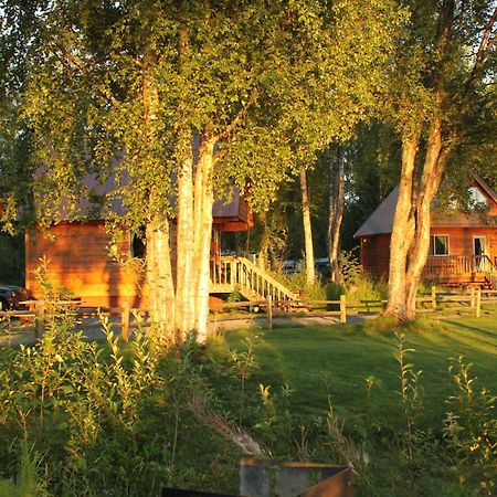 Susitna River Lodging, Riverside Cabins Talkeetna Eksteriør bilde