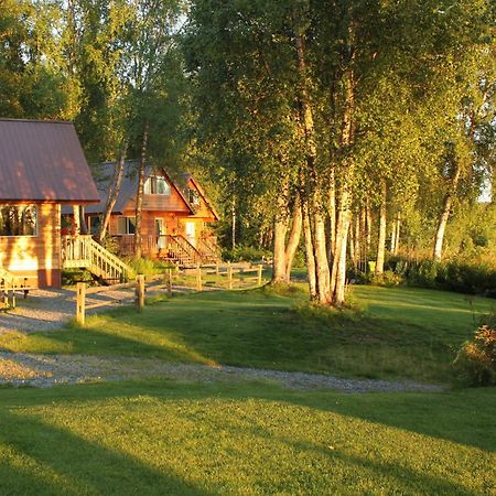 Susitna River Lodging, Riverside Cabins Talkeetna Eksteriør bilde